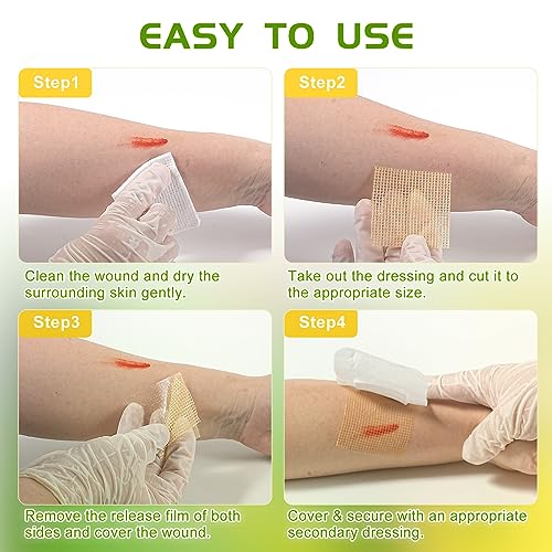 Vendajes suaves y absorbentes para lesiones