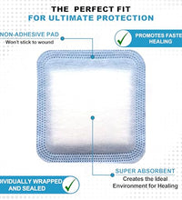 Vendas absorbentes para cuidado de piel sensible