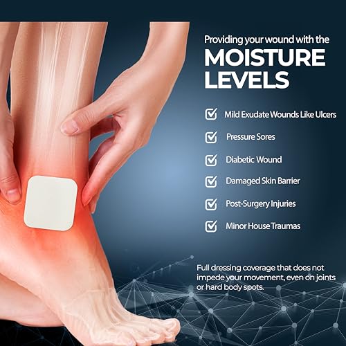 Vendas absorbentes para heridas difíciles