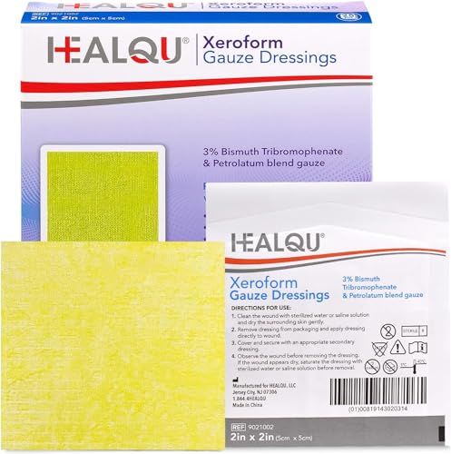 Vendas médicas Xeroform para heridas