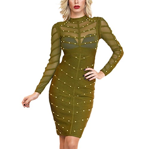 vestido de bandage elegante para salir