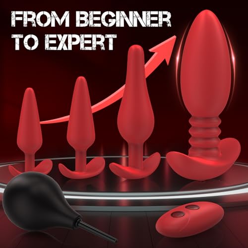 Vibrador anal con 10 modos diferentes