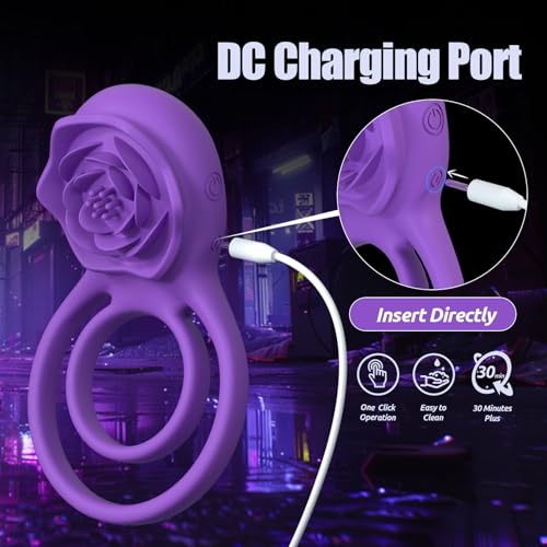 vibrador con diseño floral innovador
