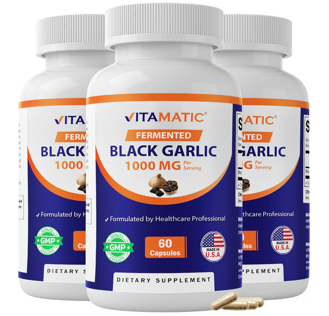 Vitamatic Ajo Negro Fermentado 1000 mg