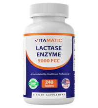 Vitamatic enzima lactasa para digestión