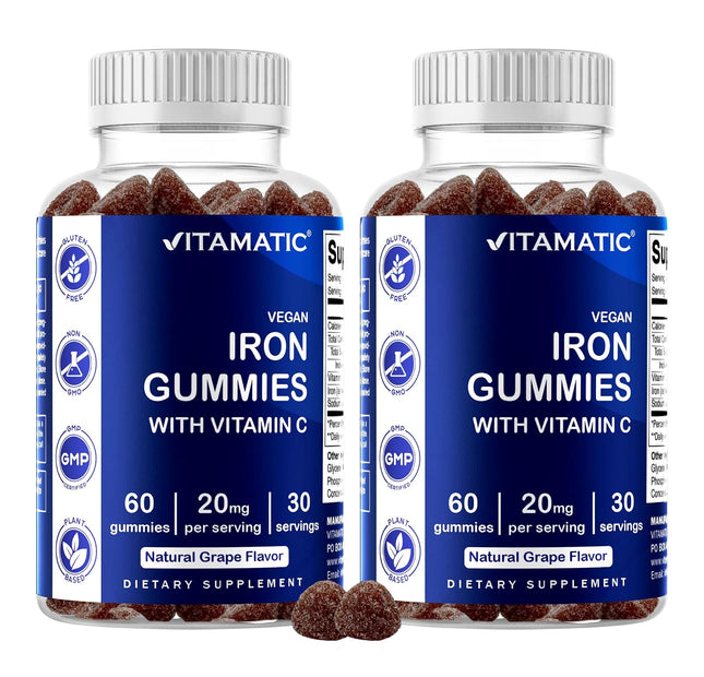 Vitamatic gomitas de hierro 20 mg