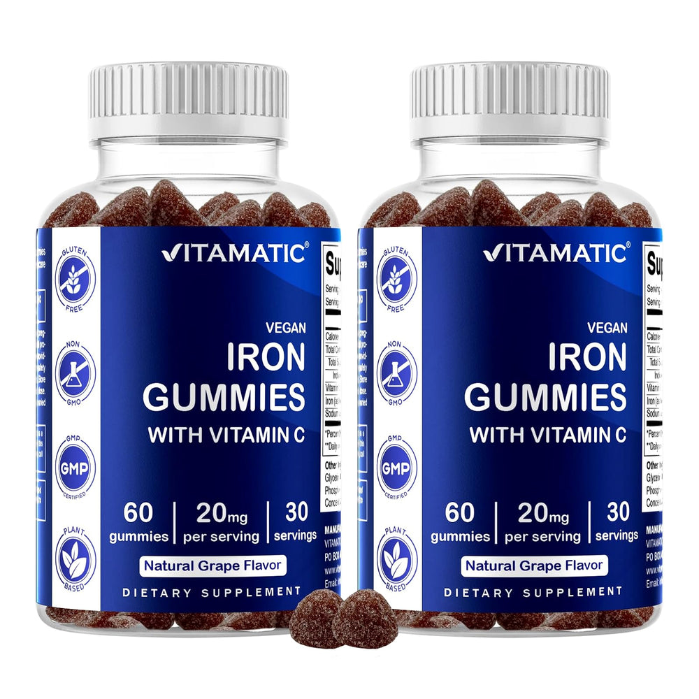 Vitamatic gomitas de hierro 20 mg