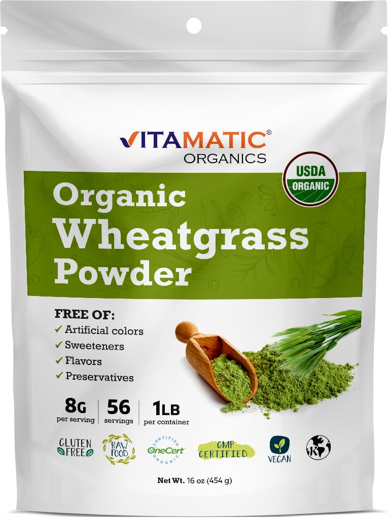 Vitamatic polvo de pasto de trigo