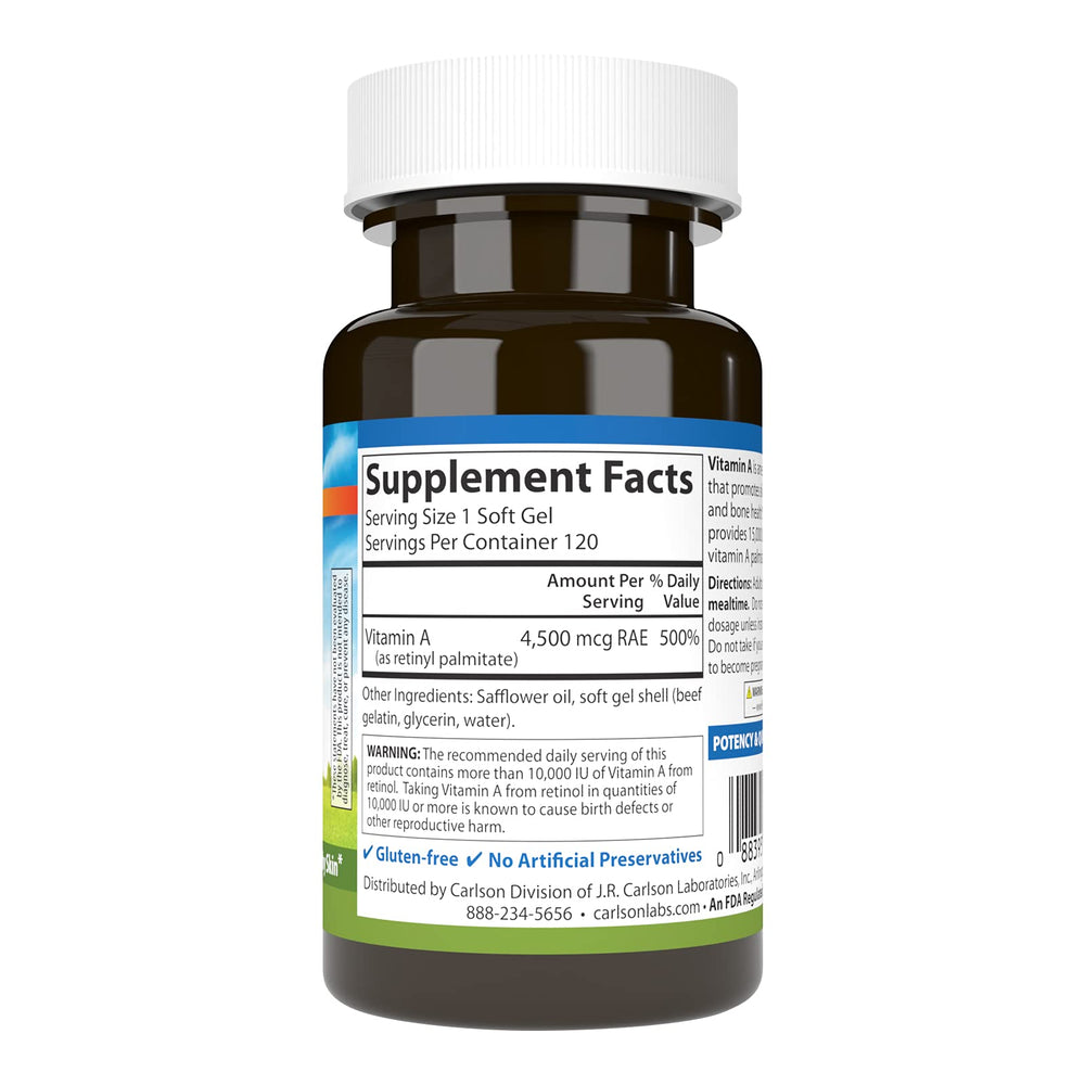 Vitamina A 4500 mcg RAE
