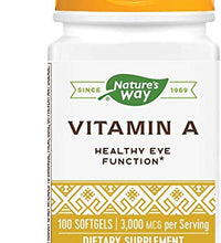 Vitamina A Nature's Way en cápsulas