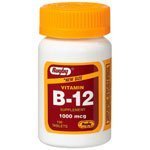 Vitamina B-12 1000 mcg para energía