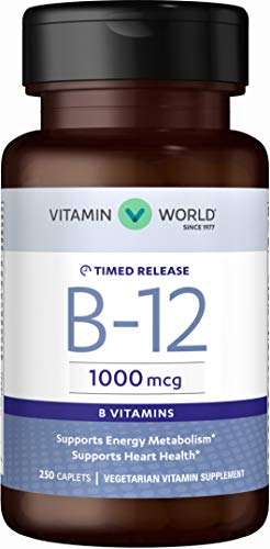Vitamina B-12 1000 mcg para energía