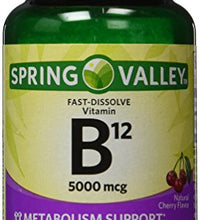 Vitamina B-12 sublingual sabor cereza