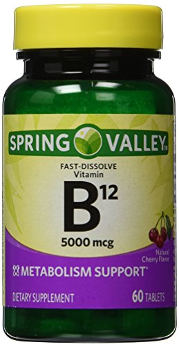 Vitamina B-12 sublingual sabor cereza