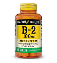 vitamina B-2 100mg para energía
