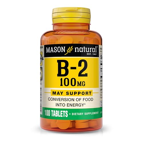 vitamina B-2 100mg para energía