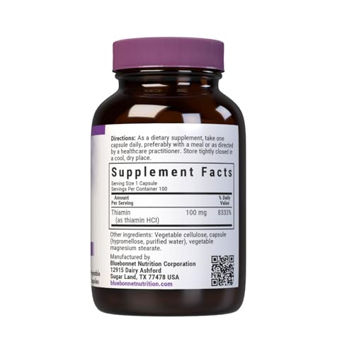 Vitamina B1 en cápsulas