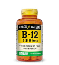 Vitamina B12 1000 mcg para energía