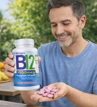 Vitamina B12 1000mcg para vitalidad