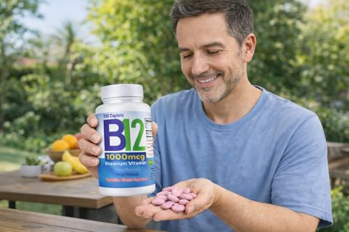 Vitamina B12 1000mcg para vitalidad