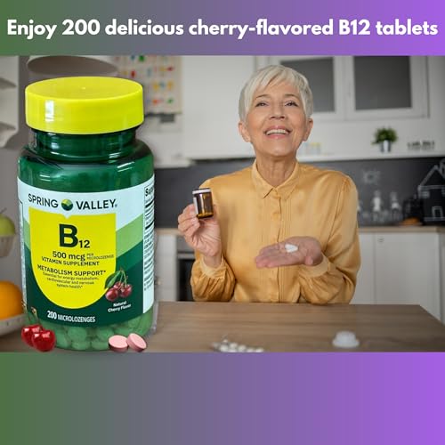 vitamina B12 500 mcg fácil absorción