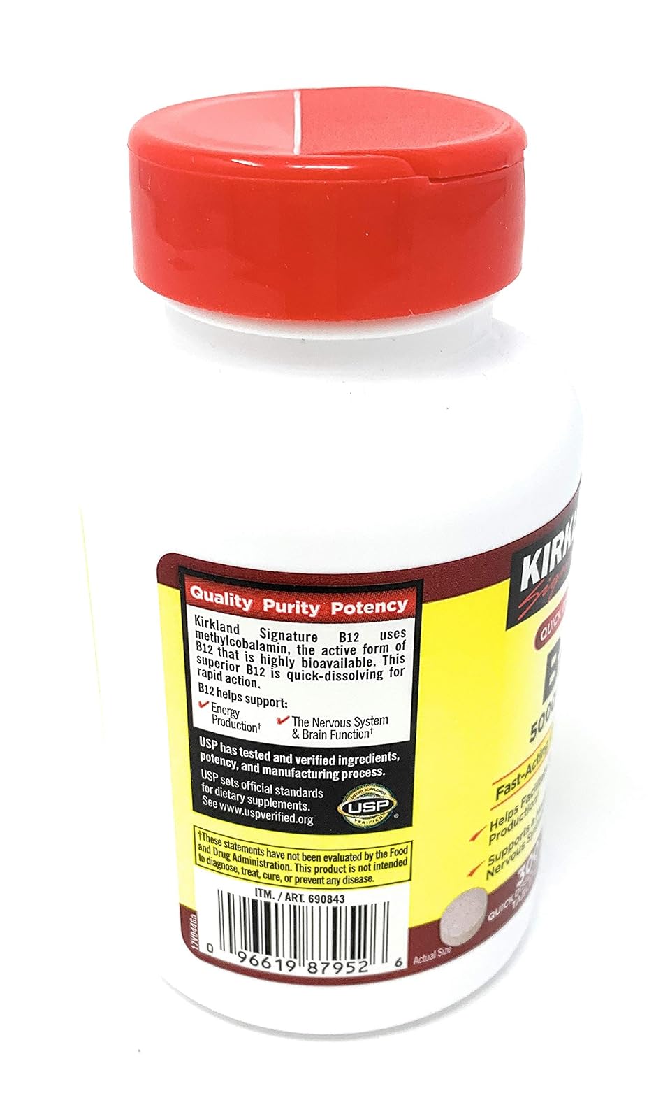 Vitamina B12 5000 mcg Kirkland