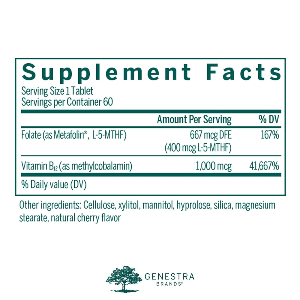 Vitamina B12 en forma de tableta