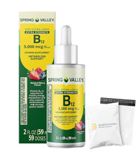 vitamina B12 líquida sabor berry