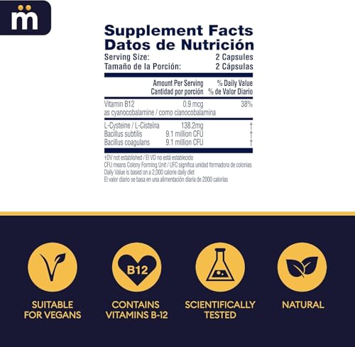 vitamina B12 para energía matutina