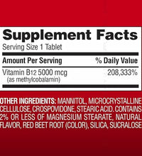 vitamina B12 sabor cereza para energía
