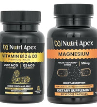 vitamina B12 y D3 para energía