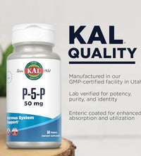 vitamina B6 Kal para el sistema nervioso