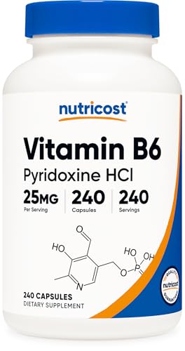 Vitamina B6 para energía diaria