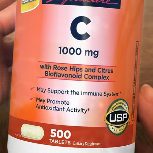 Vitamina C 1000mg con rosa mosqueta