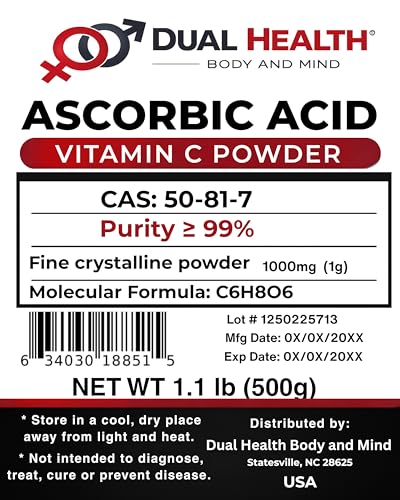 Vitamina C alta potencia 500g
