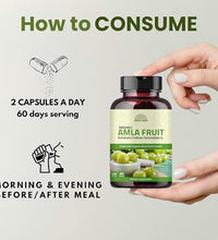 vitamina C en cápsulas de amla