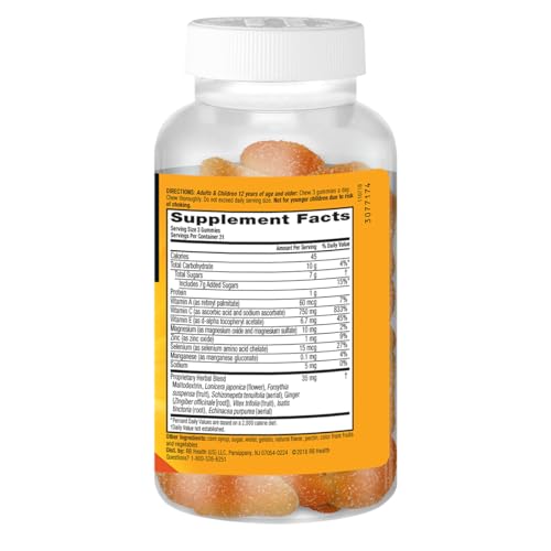 vitamina C gomitas para defensa natural