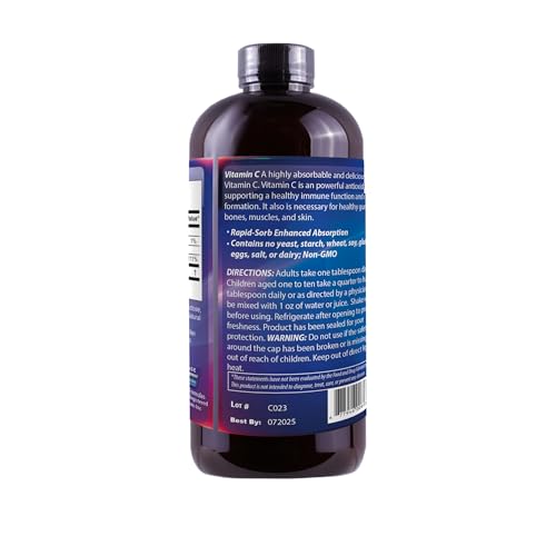 vitamina C líquida de 16oz