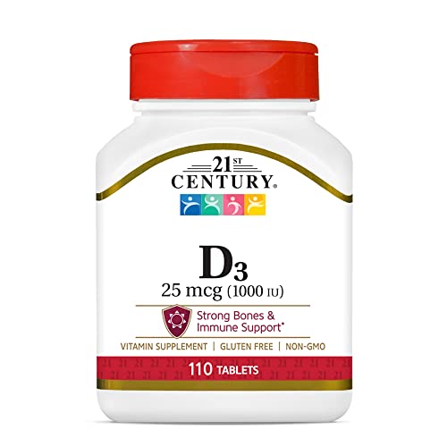 vitamina D 21st Century beneficios para huesos