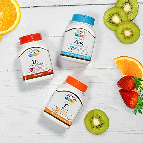 vitamina D 21st Century para el sistema inmunológico