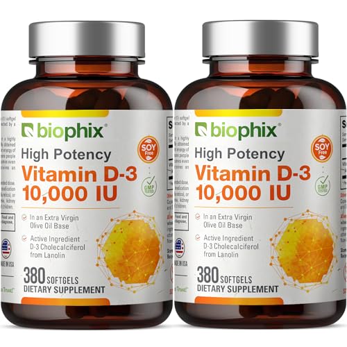 Vitamina D-3 alta potencia