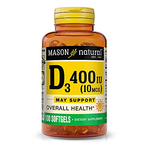 vitamina D 400 IU para huesos fuertes