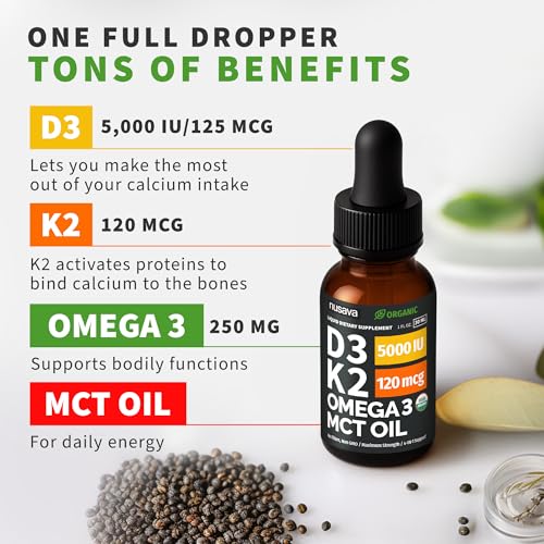 Vitamina D NUSAVA 5000 IU