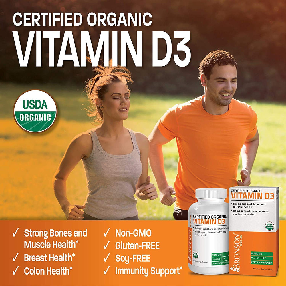 Vitamina D3 2000 IU Bronson