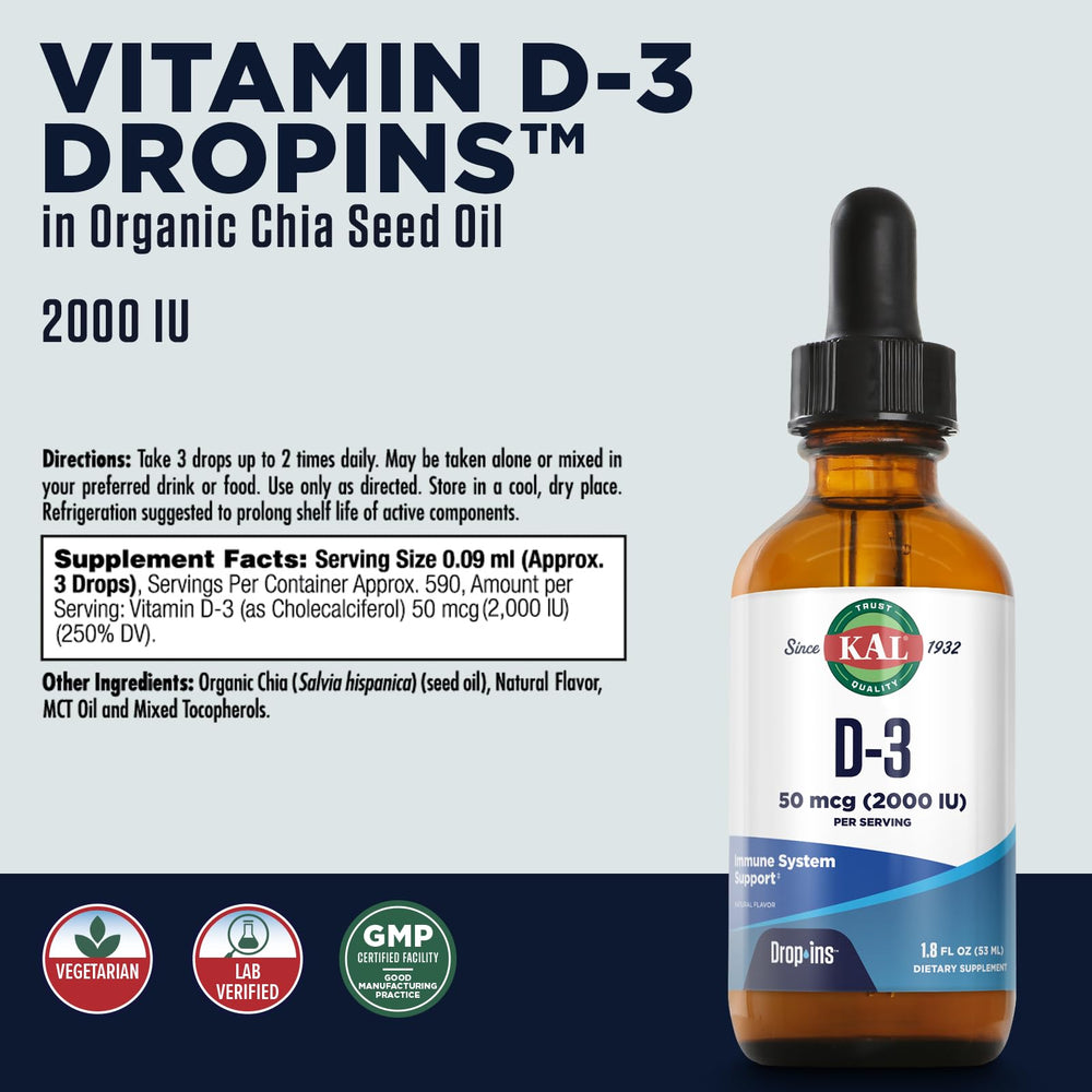 Vitamina D3 2000 IU KAL