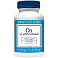Vitamina D3 2000 IU para huesos fuertes