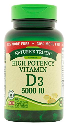 Vitamina D3 5000 IU alta potencia