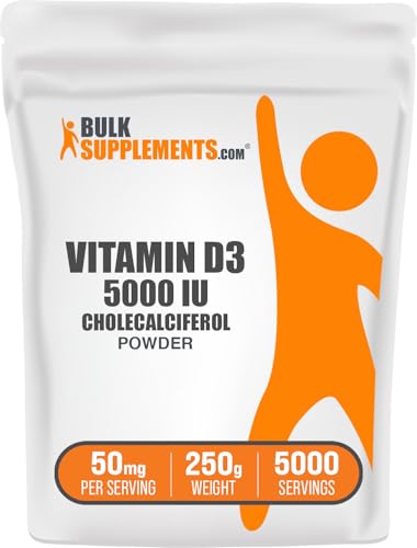 Vitamina D3 5000 IU BulkSupplements.com