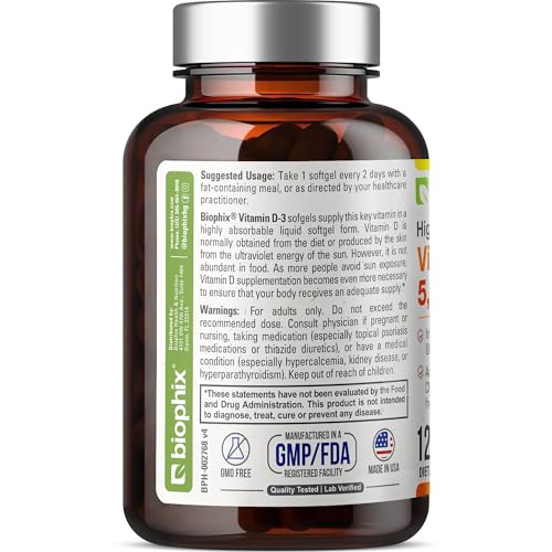 vitamina D3 5000 IU sin GMO