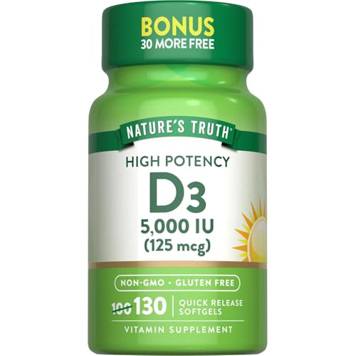 vitamina D3 5000iu para huesos fuertes